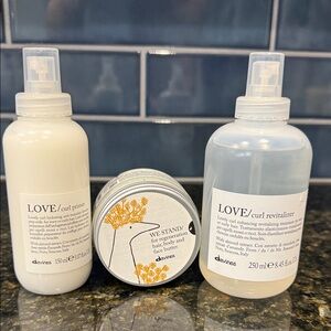 Davines LOVE Curl Primer and Revitalizer Set